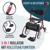 2 in 1 Rollator-Rollstuhl SPRING VARIO - Leichtgewicht Produktbild-Vorschau 2