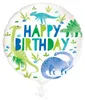18"/Ø45cm Folienballon "Happy Birthday" Dino Produktbild-Vorschau 3