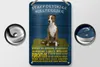 Blechschild Spruch 12x18cm Staffordshire Bullterrier Hund Produktbild-Vorschau 2
