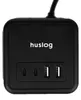 Huslog prolunga verticale con USB HUS1004, torre a 8 prese, Anteprima dell’immagine prodotto 10