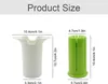 A size chart showing two kitchen gadgets with dimensions labeled in centimeters and inches. Podgląd zdjęcia produktu