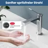 Hands washing under a chrome faucet with water flowing. Podgląd zdjęcia produktu