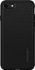 A black Spigen phone case is shown from the back. Podgląd zdjęcia produktu