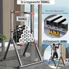 DOBESTS Faltbar Power Tower Dip Station Klimmzugstange Produktbild-Vorschau 5