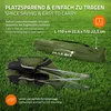 Hauki Campingstuhl faltbar, Khaki, Angelstuhl mit Produktbild-Vorschau 4