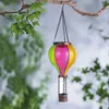 Solar-Gartenleuchte „Ballon Regenbogen“ – Heißluftballon Produktbild-Vorschau 1