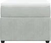 vidaXL Postel Boxspring s matrací Light Grey 100x200 cm Náhled obrázku produktu 4