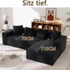 L-förmiges Ecksofa Modulares Sofa Knochenloses Sofa Produktbild-Vorschau 5