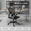 tectake® Bürostuhl Arges ergonomische Form mit Produktbild-Vorschau 8
