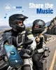 Motorrad Bluetooth Headset,Helm Kommunikationssystem,Motorrad Gegensprechanlage,Motorrad Intercom Produktbild-Vorschau