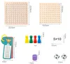 Drewniana Tabliczka Mnożenia Montessori Gra Edukacyjna Podgląd zdjęcia produktu 3