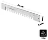 KADAX: Rejilla metálica para colmenas de 230 x 30 mm, ideal Vista previa de la imagen del producto 3