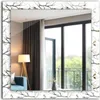 Dekospiegel - Wandspiegel mit Rahmen - Hängespiegel - 60x60 Produktbild-Vorschau 1