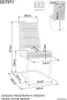 Chaise de salle à manger rembourrée NADINE – noir / beige Voir les images du produit 8