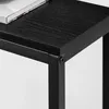 Konzolový stolek s nabíjecí stanicí USB porty Černý 160 cm Náhled obrázku produktu 7
