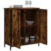 The Living Store Sideboard Räuchereiche 70x30x80 cm Produktbild-Vorschau 5