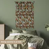 MuchoWow® Wandteppich Wandbehang Blumen - Rosen - Farben Produktbild-Vorschau 4