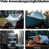 Wiltec wetterfeste Abdeckplane grün grau, wasserfeste Plane Produktbild-Vorschau 7