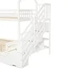 okwish Etagenbett Holzbett 90x200cm & 140x200cm, Produktbild-Vorschau 10