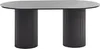 BELIANI Esstisch Schwarz MDF-Platte 180 x 100 cm für 6 Produktbild-Vorschau 3