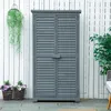 Outsunny Gartenschrank Holz Geräteschuppen Gartenhaus Produktbild-Vorschau 9