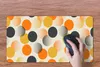 MuchoWow® Mauspad Mousepad Tupfen - Design - Retro - Orange Produktbild-Vorschau 4