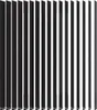A set of black vertical blind slats arranged side-by-side against a white background. Produktbild-Vorschau
