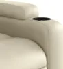 vidaXL Fauteuil relax avec releveur Crème Similicuir Voir les images du produit 12