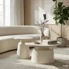 home24 Couchtisch - 2er-Set - Keramik / Metall - Cremeweiß Produktbild-Vorschau 8