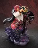 A detailed figurine of a character from the anime One Piece, posed dynamically with a sword and a dark, smoky base. Anteprima dell’immagine prodotto