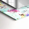 Blumen und Vögel – Rechteckiger Spiegel mit Druck 80x60 cm Produktbild-Vorschau 6