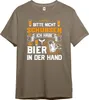PAULGOS Herren T-Shirt "Bitte nicht schubsen, ich habe Bier Produktbild-Vorschau 1