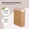 Lycce Wäschekorb mit Deckel Nischenwäschekorb Seegras Produktbild-Vorschau 9