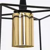 ZMH E27 Luce a sospensione nera a 5 fiamme Luce a Anteprima dell’immagine prodotto 5