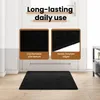 vidaXL Bieżnik dywanowy czarny 80 x 150 cm 100% tuft Podgląd zdjęcia produktu 5