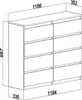 Roe Furniture | Kommode - 8 Schubladen - 120 cm - Weiß matt Produktbild-Vorschau 7