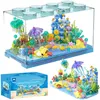 Aquarium-Bausteine 589 Teile - DIY-Bausatz Unterwasserwelt Produktbild-Vorschau 1