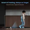 A child is walking in a room, and a small robot camera is tracking them. Náhľad obrázku produktu