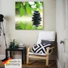 ARTland Leinwandbild Zen Steinpyramide auf Wasseroberfläche Produktbild-Vorschau 5