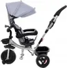 Rower trójkołowy Funfit Kids Twist w kolorze szarym z Podgląd zdjęcia produktu 8