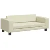 Lettino per cani con estensione crema 100x50x30 cm in Pelle Anteprima dell’immagine prodotto 6