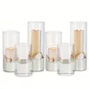 6 pièces de verre Vase rond, vase décoratif, fait à la main Voir les images du produit 3