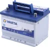 A Varta Blue Dynamic EFB N60 car battery is shown against a white background. Produktbild-Vorschau