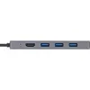 INLINE USB 3.2 Typ C Multi Hub 3x USB-A 5Gbs USB Typ-C PD Produktbild-Vorschau 2