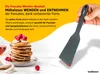 endusor Küchenspatel Set Silikon inklusive Pancake Pfannenwender und Pinsel Produktbild-Vorschau