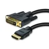Kábel HDMI typ A -> DVI (24 +1) M / M 2,00 m čierny Náhľad obrázku produktu 2