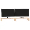 vidaXL Support d'écran 100x27x10 cm pin massif Voir les images du produit 4