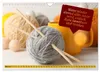 WOLLE Stricken ist eine Passion (Wandkalender 2027 DIN A4 Produktbild-Vorschau 8