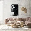 Muralo Leinwandbild Canvas Wandbild Frau PORTRÄT Gesicht Produktbild-Vorschau 6