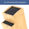 Hanseküche Messerblock Quadratisch Schräg - Messerhalter Produktbild-Vorschau 6